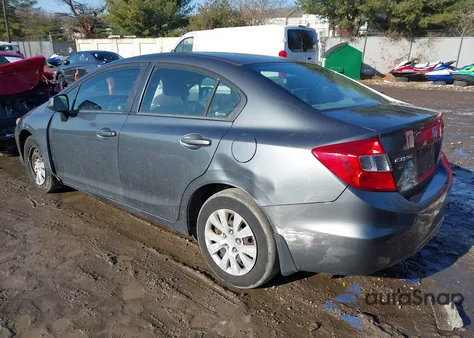 2012 Honda Civic Lx z USA, uszkodzony, nr VIN 2HGFB2F56CH304096